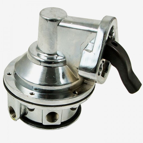Fuel Pump Small Block Chevrolet V8 262-400 Chrome Mechanical 6psi 300lph