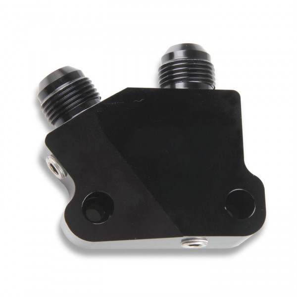 Oil Cooler Adaptor Kit GM LS1 LS2 LS3 LS6 LS7 Gen 4 Engines Black -10AN Female