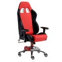 PitStop Furniture Red/Black Office Chair Racing Suspension+Wheels