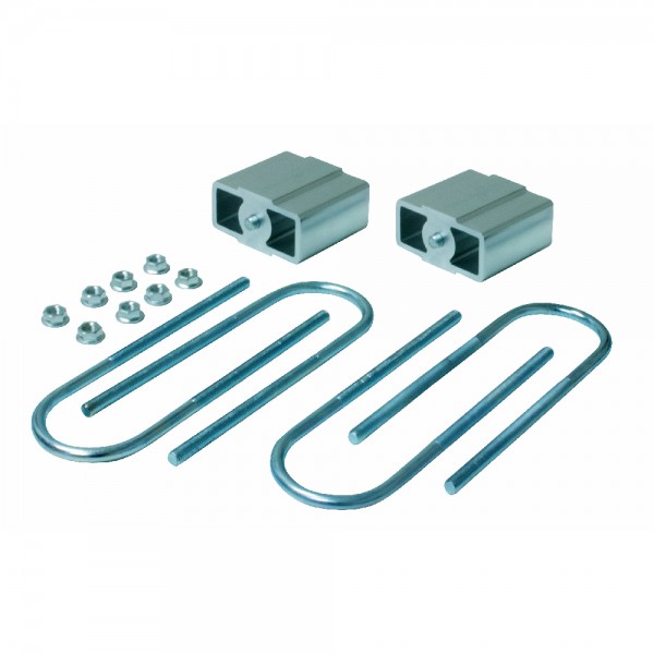 Lowering Block Kit 4" (100mm), 14mm Locating Pins, 75mmx12mm Ubolts - Mazda BT50 2WD, Diahatsu Feroza, Mitsubishi L300, Ford Ranger 2WD, Mitsubishi Starwagon, Mitsubishi Triton 2WD