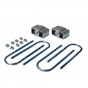 Lowering Block Kit 2.5" (63mm), 16mm Locating Pins, 75mmx12mm Ubolts - Mazda B2500/B2600, Holden Caprice/Commodore/Crewman 2WD 4WD/Monaro/Statesmen/ Ute 1 Tonner VY VZ, Ford Raider/Ranger 2WD
