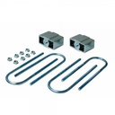 Lowering Block Kit 3" (75mm), 32mm Top 36mm Bottom Locating Pins, 75mmx12mm Ubolts - Ford Falcon EA EB ED XG XH Ute Van Wagon