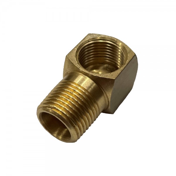 Brass Male and Female Elbow 3/8" (9.5mm) BSP Thread