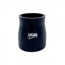 Silicone Hose Black Reducer Coupling 80 to 63mm (3.12" to 2.5") ID, 76mm Length