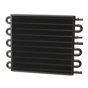 Derale Tube + Fin Fluid Cooler Dual 6+4 Pass 16-15/16"x12-5/8"x3/4"