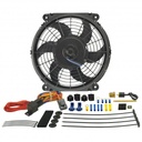 Derale 10" Tornado Reversible 650Cfm Electric Fan with 180°F Thermostat