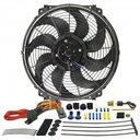 Derale 16" Tornado Reversible 2175Cfm Electric Fan with 180°F Thermostat
