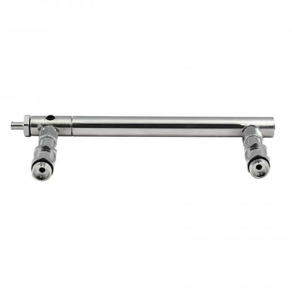 Holley Carburettor Double Pumper Fuel Line Billet Aluminium Fuel Log