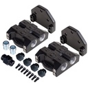 Dual Side Ports Remote Filter Mount -10AN(7/8"-14) O-ring port, 3/4"-16 Thread