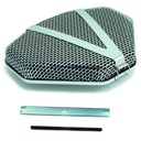 Air Filter Cleaner Triangular Black Foam Element Chrome Top Bottom Holley