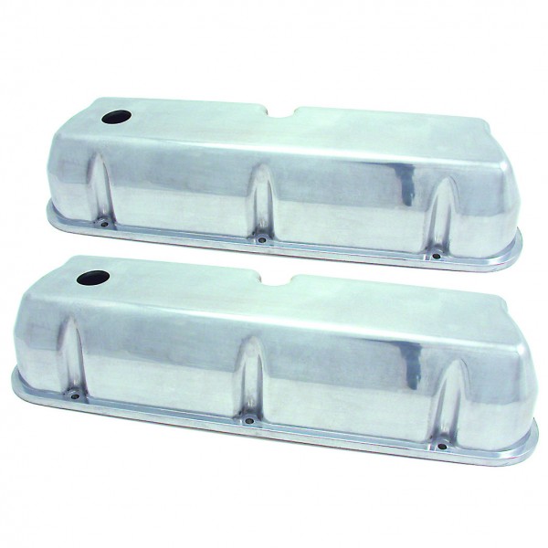 Valve Covers Alloy Ford Windsor V8 260-289-302-351 Tall Polished Smooth