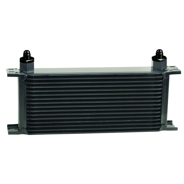 Stack Plate Fluid Cooler 16 Row Design Core-6AN Male Outlet Derale