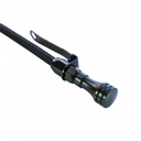 Engine Dipstick Tube Chevrolet V8 Small Block 305-350 1980 on Flexible Black