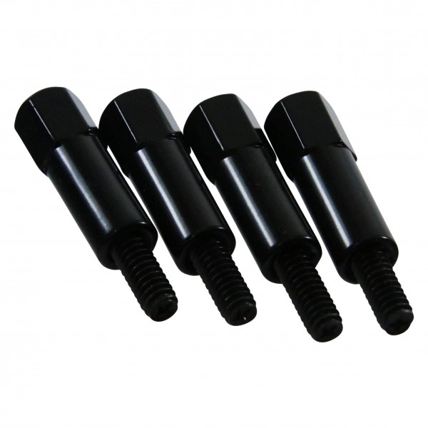 Valve Cover Hex Head Mini Bolt Black 1/4€³-20 x 1-3/8€³ Fastener Set of 4