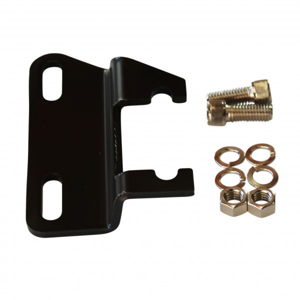 Alternator Bracket Lower Header Mount Chevrolet Small Block V8 Swp Black Coated