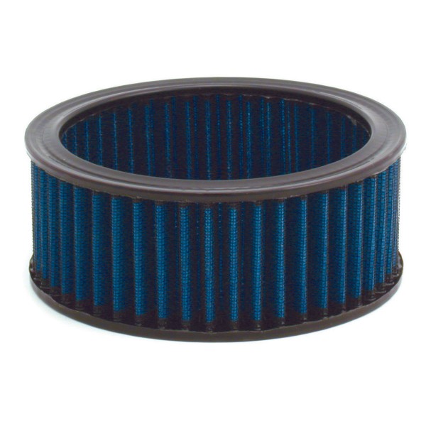 Air Cleaner Filter Element Blue 6-3/8"Inch Wide 2.5"Inch Tall Round Cotton
