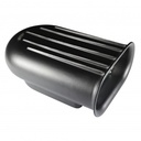 Scoop Short (Hilborn Style) Black 5 Finned Alloy 13-1/2" Long with filter