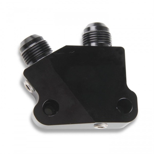 [69-410] Oil Cooler Adaptor Kit GM LS1 LS2 LS3 LS6 LS7 Gen 4 Engines Black -10AN Female