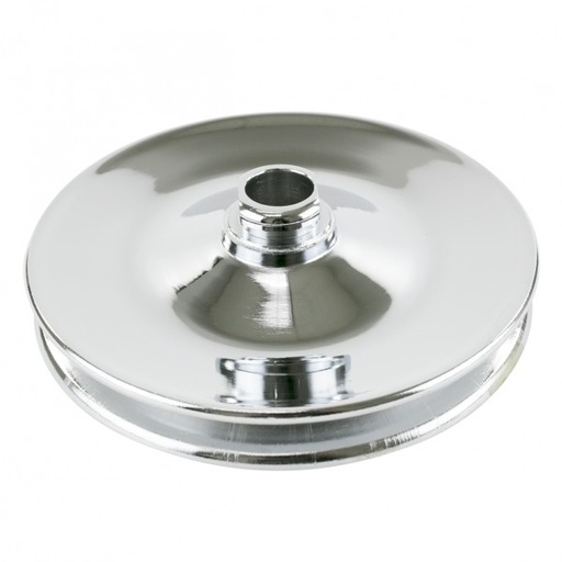 [69-475] Pulley GM/Ford Power Steering Pump Single Groove Chrome Steel 3/4" Shaft