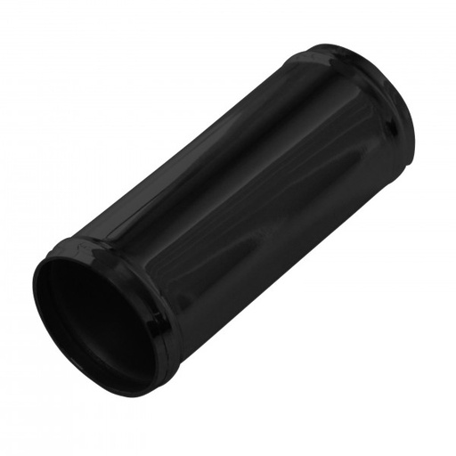 [69-490] Intake Pipe Intercooler 3" (76mm) OD Straight Black Alloy Pipe 6" (150mm)