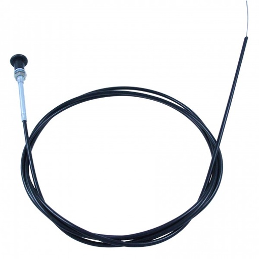 [69-502] Choke Cable Round Handle 100 Inch (254cm) Long Plastic Coated