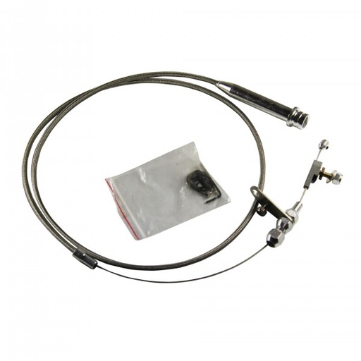 [69-507] Kickdown Assembly 700-R4 Braided Stainless 24 Inch Long