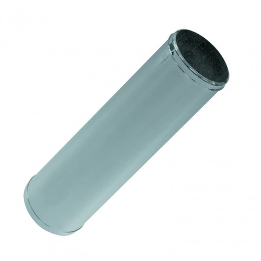 [7027] Intake Pipe Intercooler 3" (76mm) OD Straight Polished Alloy Pipe 12" (300mm)