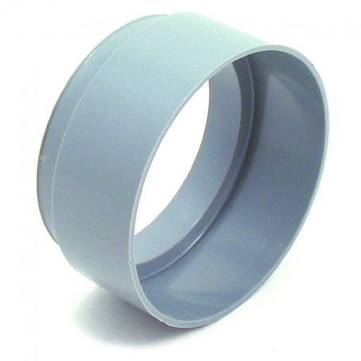 [8147] 3" 76mm Grey Plastic Car Air Intake Duct Hose Filter Adaptor SINGLE PIECE