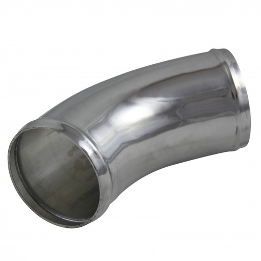 [8655] Intake Pipe Intercooler 3" (76mm) OD 60 Degree Polished Alloy Pipe 7" (180mm)