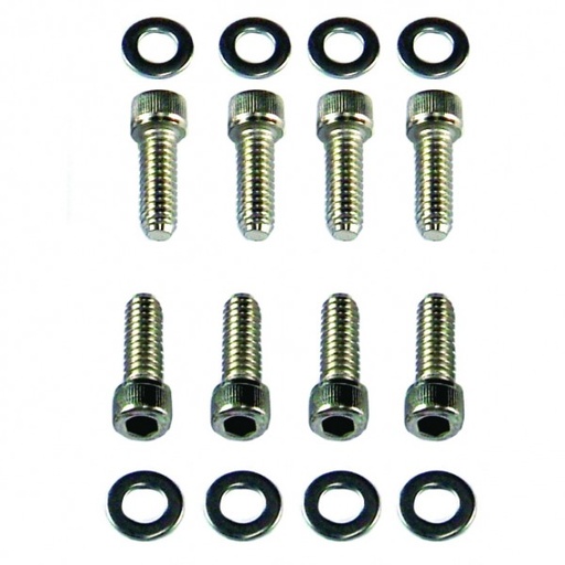 [8759] Valve Cover Bolts Chevrolet Small Block Chrome Socket Head suit Steel Covers-Set