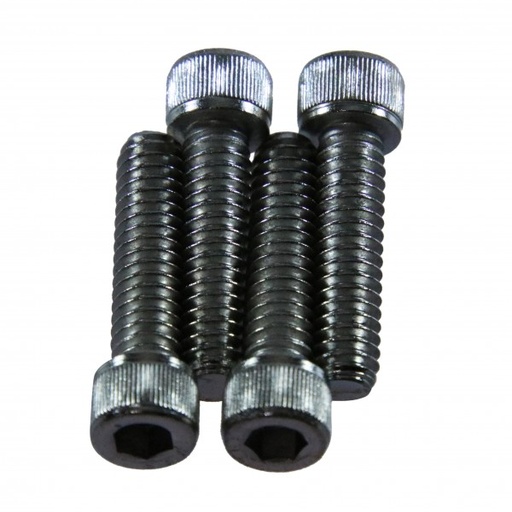 [9807] Bolt Set 1/4-20" x 1" Long Chrome Socket Head Set 4