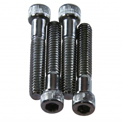 [9808] Bolt Set 1/4-20" x 1-1/2" Long Chrome Socket Head Set 4