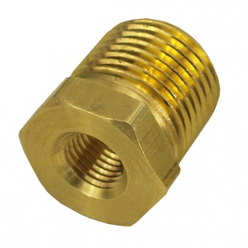 [98451] Reducer Bushing 1/2 Male NPT x 1/8 Female NPT