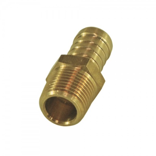 [B33N] Brass Holden V8 Manifold Water Outlet 5/8" (15.9mm) Hose X 1/2" (12.7mm) BSP