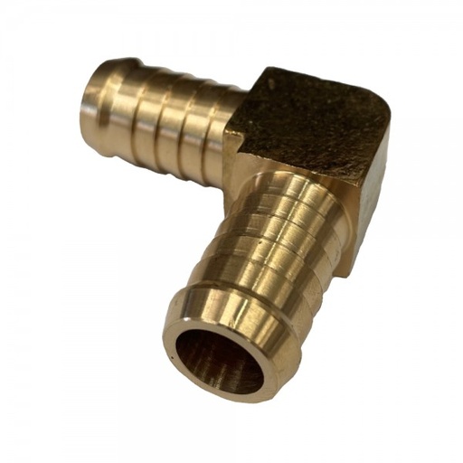 [BE58] Brass Male Elbow Joiner 5/8" (15.9mm) Barbed Hose Tube Ends