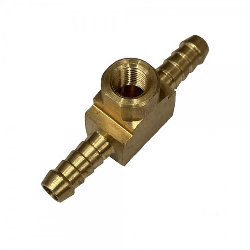 [BFP516] Brass Fuel Pressure Gauge Fitting 5/16" (7.9mm) Male Hose to 1/8" (3.2mm) NPT