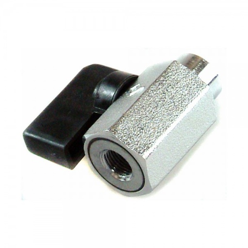 [BHT18] Brass Mini Ball Valve 1/8" (3.2mm) Female to Female BSP Thread