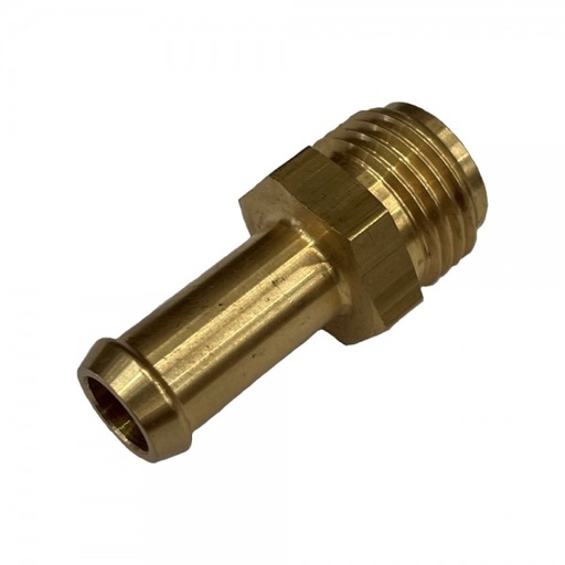 [BIT3838] Brass Inv Male Tail 3/8" Hose to 5/8" - 18 UNF Thread suit 3/8" Tube