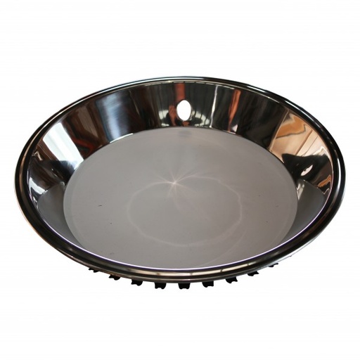 [CF-10990] Stainless Steel Polished Wheel Trim Ring Rally Style 15" x 8" x 2.5" Deep