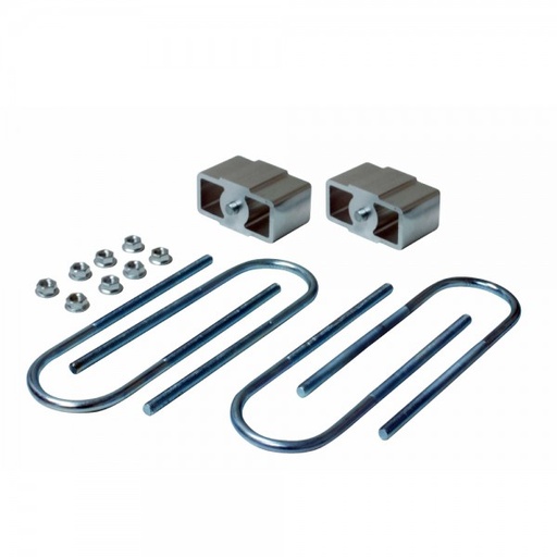 [LB3263] Lowering Block Kit 2.5" (63mm), 32mm Locating Pins, 75mmx12mm Ubolts - Ford Falcon 6 Cyl / Fairlane 6 Cyl / Fairmont 6 Cyl / LTD 6 Cyl / Mustang 6 Cyl 70mm Axle