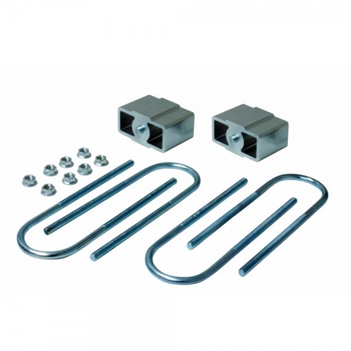 [LB3275] Lowering Block Kit 3" (75mm), 32mm Locating Pins, 75mmx12mm Ubolts - Ford Falcon 6 Cyl / Fairlane 6 Cyl / Fairmont 6 Cyl / LTD 6 Cyl / Mustang 6 Cyl 70mm Axle