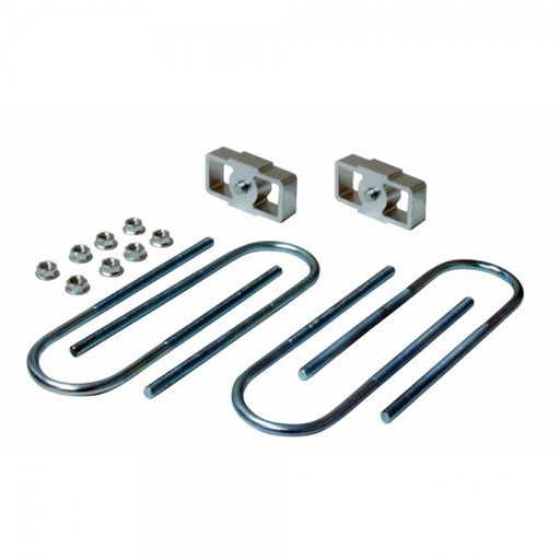 [LB3625] Lowering Block Kit 1" (25mm), 36mm Locating Pins, 75mmx12mm Ubolts - Ford Falcon V8 / Fairlane V8 / Fairmont V8 / LTD V8 / Mustang V8 70mm Axle