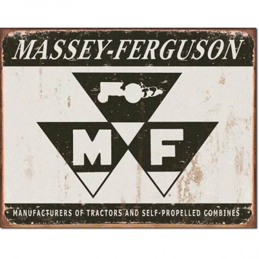 [MSI1504] Massey-Ferguson MF Metal Sign Reproduction 41cm x 32cm