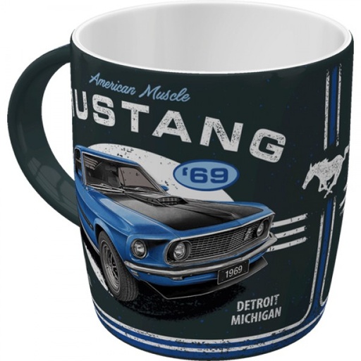 [NA43090] Nostalgic Art 330ml Ceramic Mug - Ford Mustang