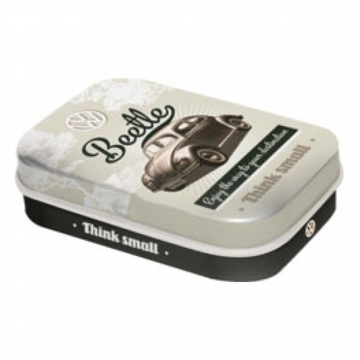 [NA81284] MintBox: VW Beetle Think Small Size:4x6x1.6cm comes with sugar free mints 34gm