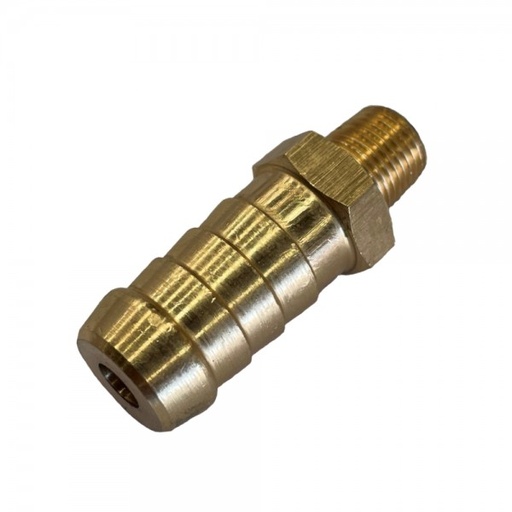 [NPTS1234] Brass Male Tail Fitting 1/2" (12.7mm) Hose Tube End to 3/4" (19.1mm) NPT Thread