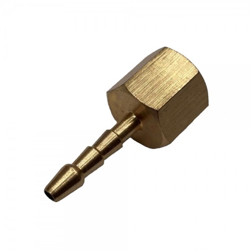[P1001] Female Connector 1/8" (3.2mm) Hose Tube End to 1/8" (3.2mm) Female BSP Thread