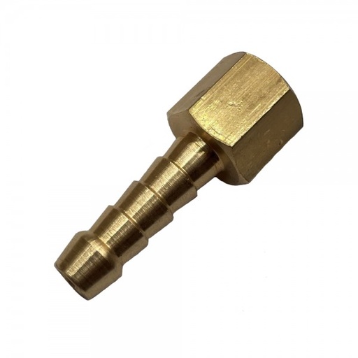 [P1005] Female Connector 1/4" (6.3mm) Hose Tube End to 1/4" (6.3mm) Female BSP Thread