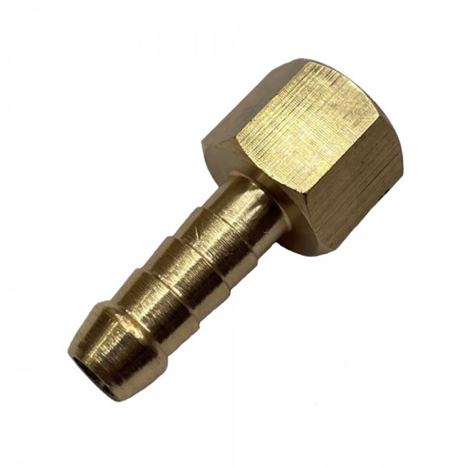 [P1008] Female Connector 5/16" (7.9mm) Hose Tube End to 1/4" (6.3mm) Female BSP Thread
