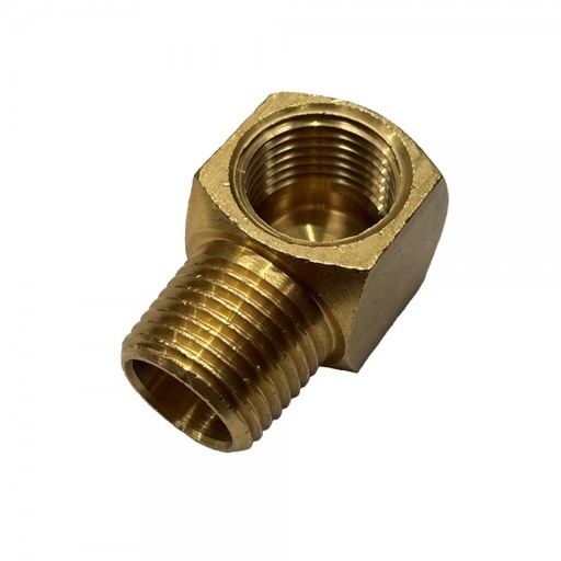 [P2507] Brass Male and Female Elbow 1/2" (12.7mm) BSP Thread